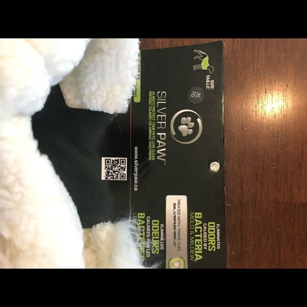 Silver Paw dog vest